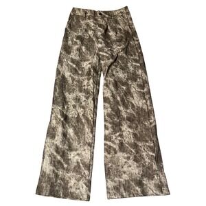 Cherry Mellow Womens Tie‎ Dye Wide Leg Pants Size S